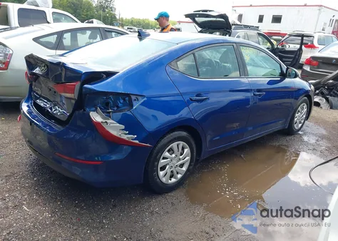 2017 Hyundai Elantra Se from USA, damaged, VIN 5NPD74LF6HH091665